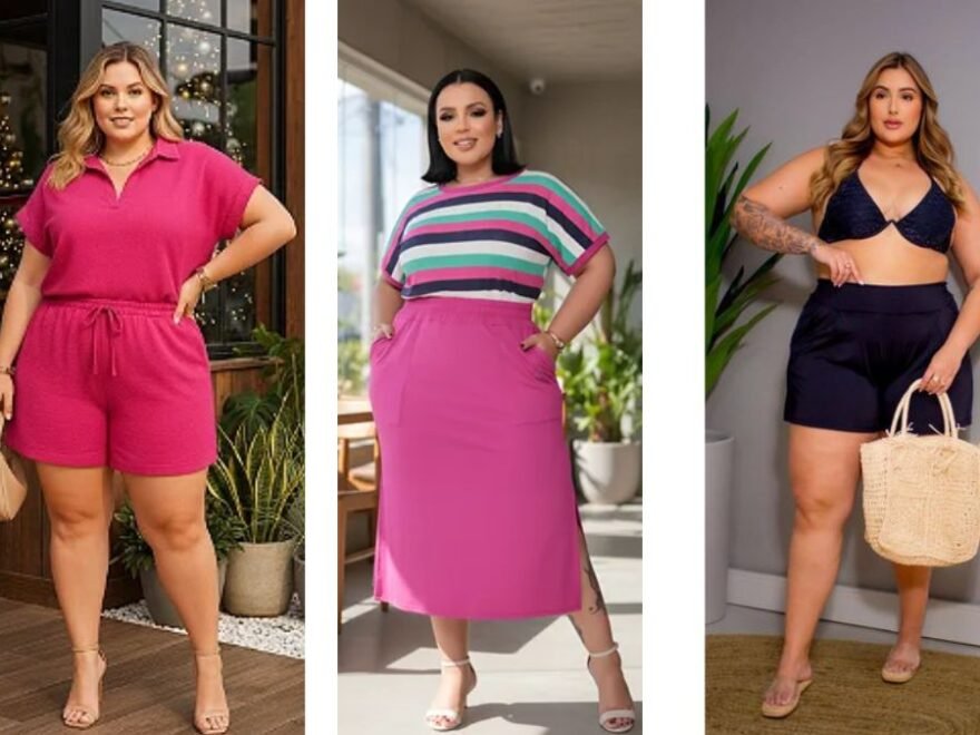 Os looks plus size para o verão precisam unir conforto, leveza e estilo