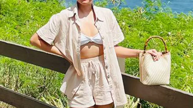 Look plus size elegante para festa com caimento que valoriza o corpo